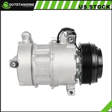 A/C Compressor With 6SBU14C Compressor For Ram ProMaster City 2015-22 6-Groove