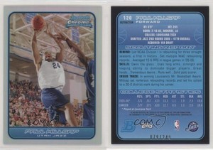 2006-07 Bowman Draft Picks & Stars Chrome Refractor /249 Paul Millsap Rookie RC