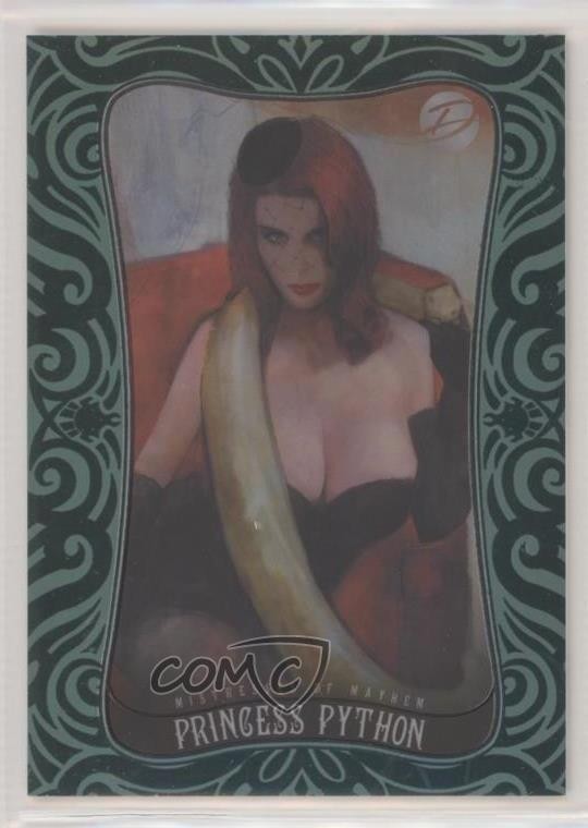 2014 Marvel Dangerous Divas Series 2 Emerald 98/100 Princess Python #26 0b67
