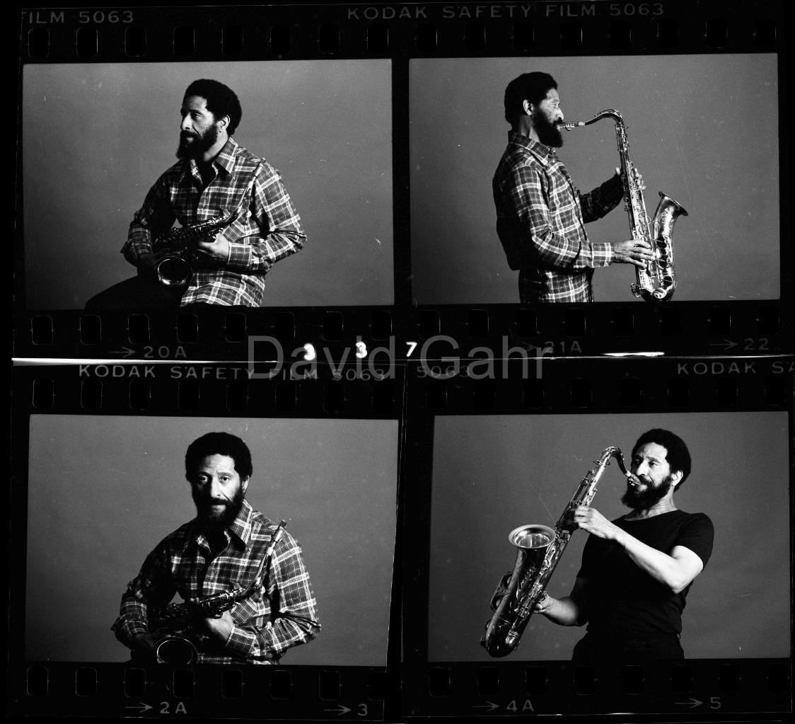 1978 Sonny Rollins NYC Influential Jazz Saxophonist Old 35mm 4 Negative Lot C190
