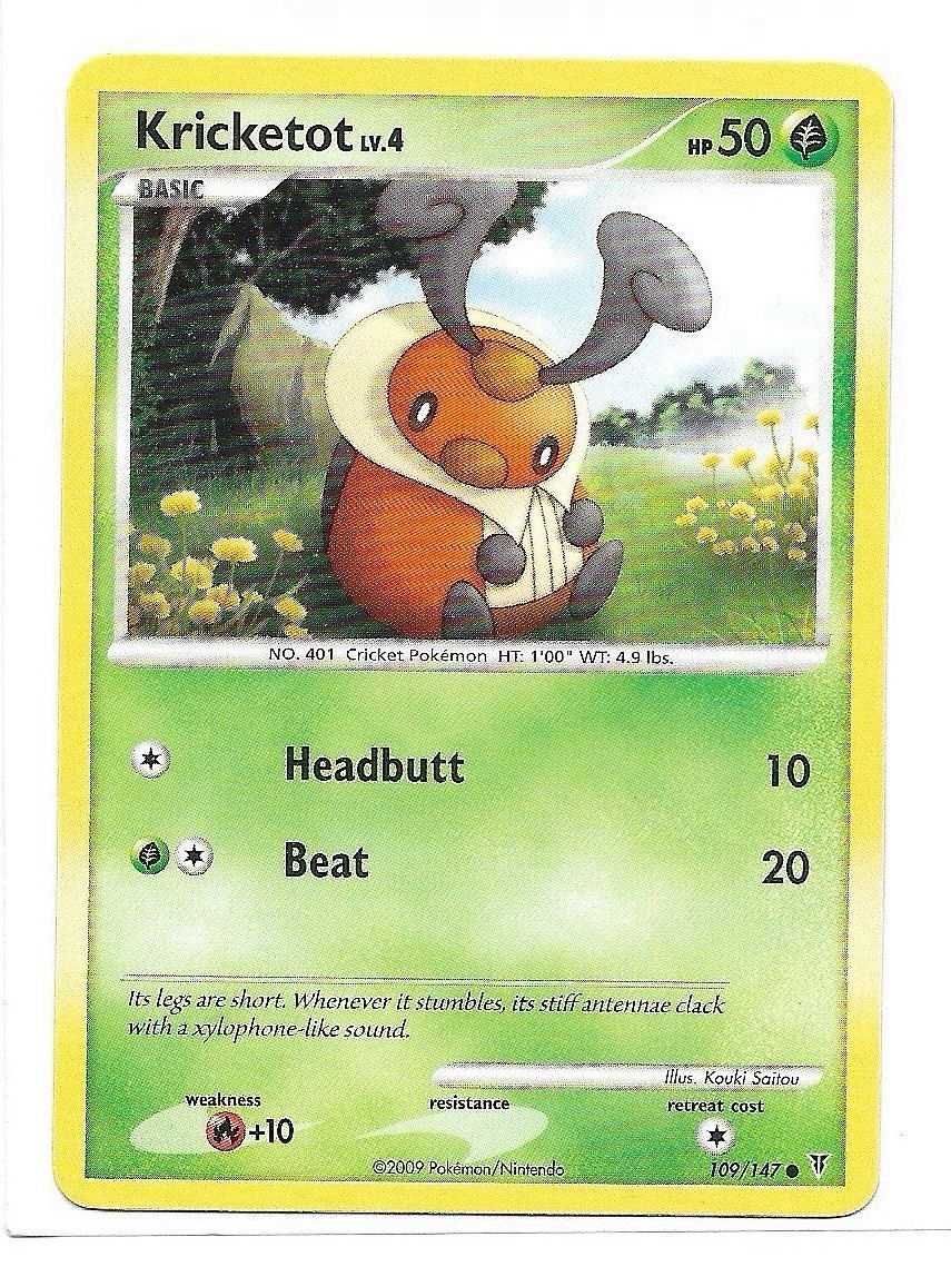 Kricketot 109/147 Supreme Victors Regular Pokemon TCG