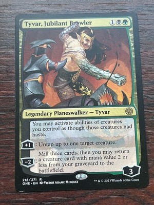 1x TYVAR, JUBILANT BRAWLER - Commander - MTG - Magic the Gathering