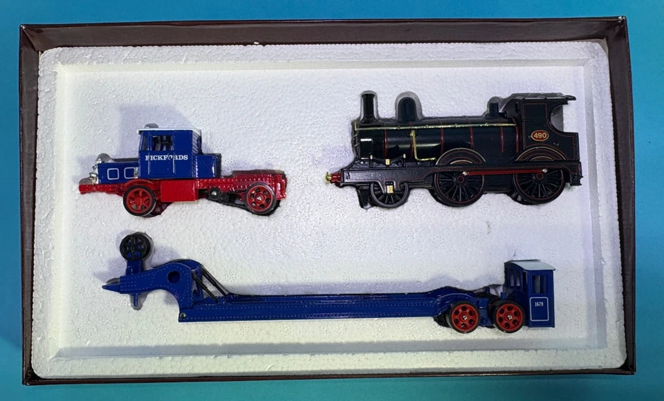 Matchbox Models of Yesteryear YS-16 1929 Scammell Truck Trailer Loco Train MIB - Image 4 of 4