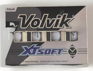 Volvik XT Soft Golf Balls 12 Pieces White Ball