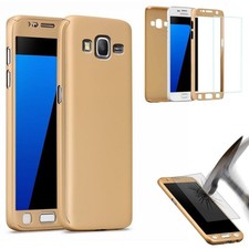 COQUE SAMSUNG GALAXY J3 J310 (2016) OR INTEGRALE 360° FULL + 1 FILM EN VERRE