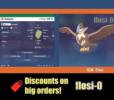 6IV Shiny Staraptor Pokemon Legends ZA (Legends Z-A)