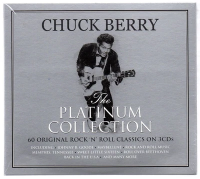 Chuck Berry - Platinum Collection, 3er CD mit 60 Titel / 3er CD Neuware - Bild 1 von 2