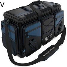 Reaction Tackle Fishing Tackle Bag –Water Resistant Fishing Bag, 1000D PVC V