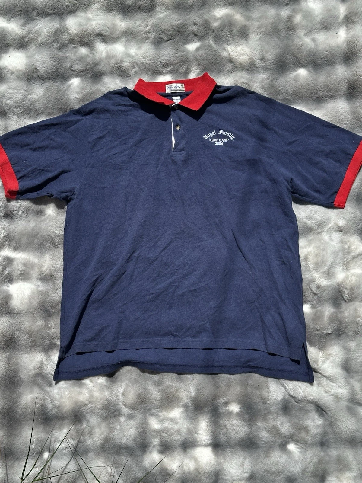 VTG Sea Palms by HartwellRoyal Family Kids' Camp2004 Polo Shirt🦀