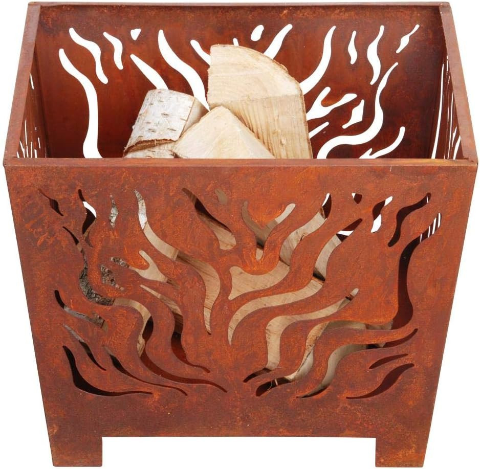 Atmosfera Boho-Chic con Fallen Fruits FF161: Braciere Rustico Quadrato