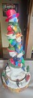 Vtg Snowman LED Light Up Musical Christmas Decoration Stacked Snowman 14" — photo 4