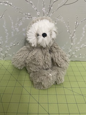 Resoftable Sloth Plush Baby Toy Stuffed Animal Lovey Lovie Brown Head Start