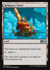 MTG English Reliquary Tower NM Normal Magic 2019 Core Set