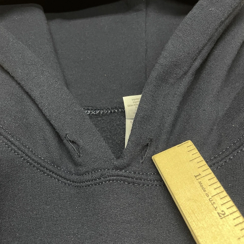 New York Yankees Hoodie Mens Medium Navy MLB Baseball 2009 World Series Patch - Image 2 of 4