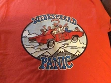 Hot! Widespread Panic - Red Men's S-4XL Cotton T-Shirt BL1663