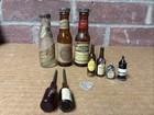 Vintage Miniature Beer Bottles Whiskey Novelty Advertising Lot — photo 1