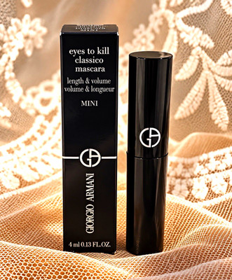 Giorgio Armani Eyes to Kill Classico Mascara Black Mini 4ml Length+Volume