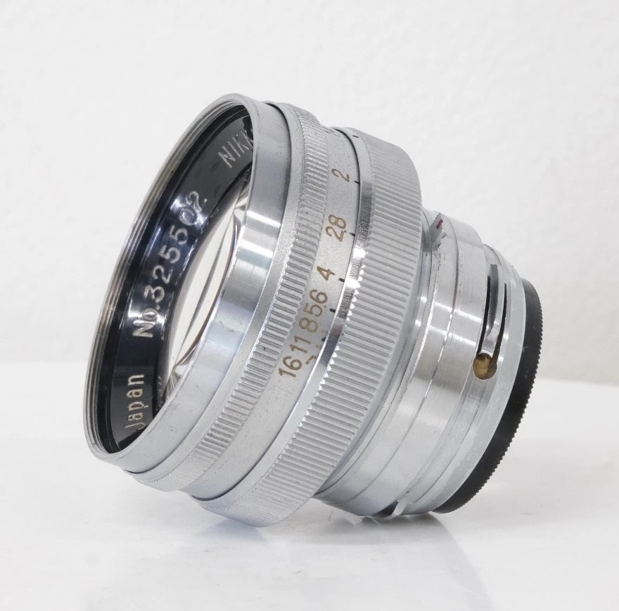 [De colección COMO NUEVO-] Nikon Nippon Kogaku Nikkor S.C 50 mm f/1,4 S Montaje Cromo JAPÓN Foto 2 de 4