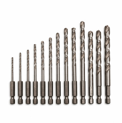Bit Bohrer 2 Stück 2-8mm HSS-Co, für Akku- und Schlagschrauber, MECA