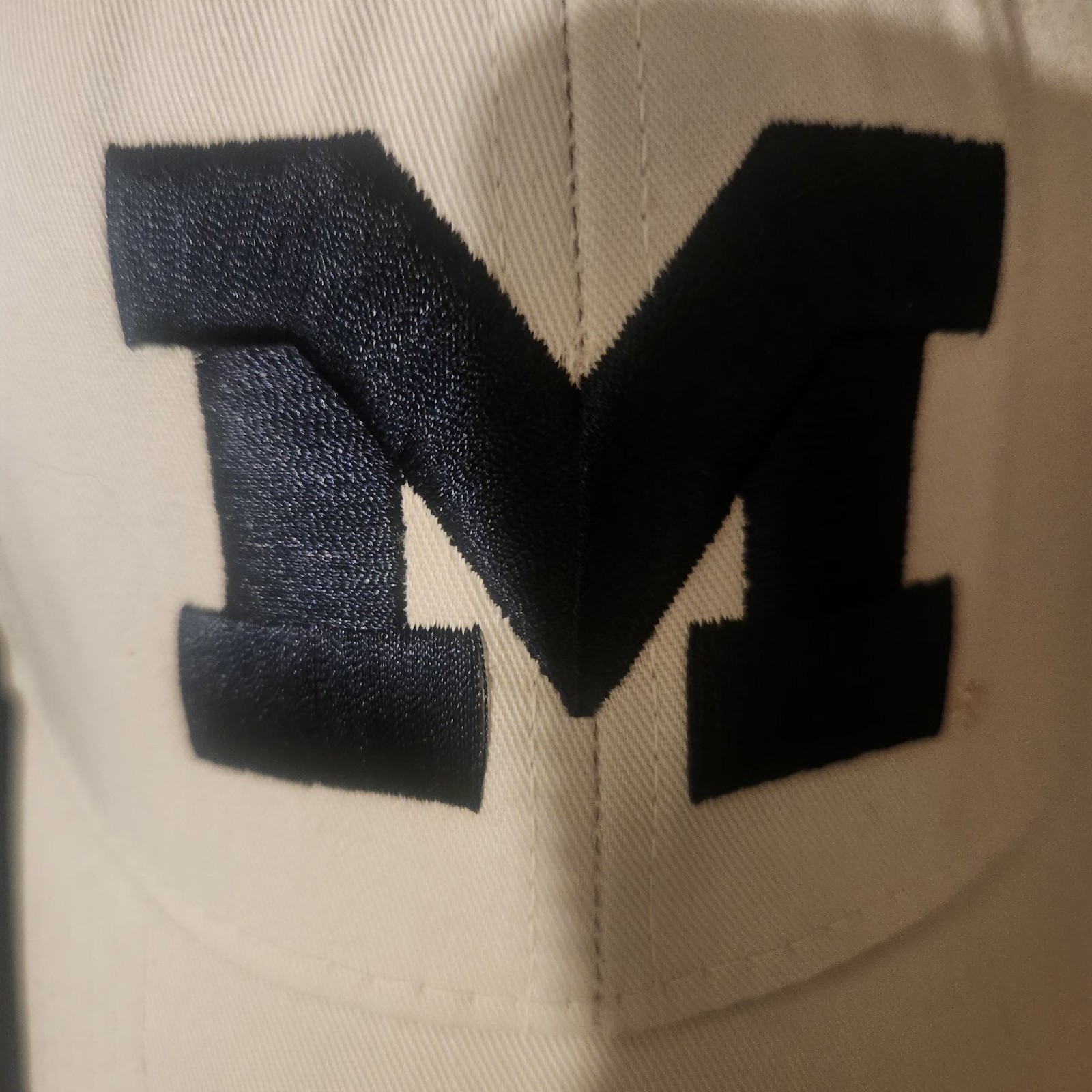 Vintage Michigan Wolverines Hat Cap Strap Back NCAA Football Mens College 90s