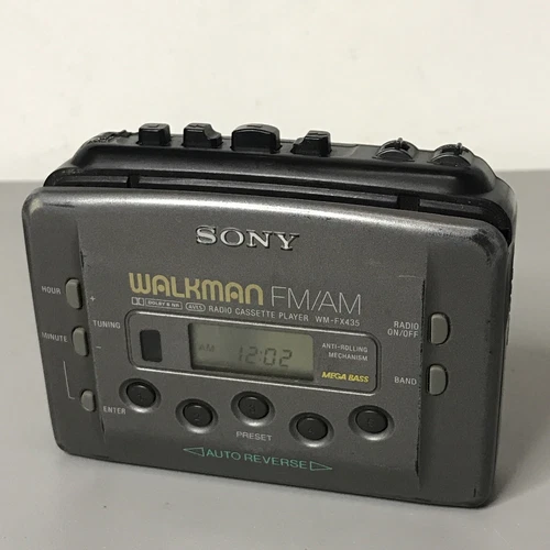 Sony Walkman WM-FX435 Dolby FM/AM Cassette Player For Parts or Repair!