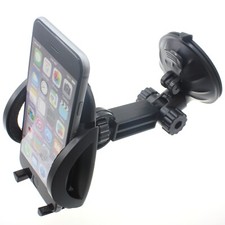 Car Mount Dash Windshield Holder Cradle Rotating Dock Suction for Cell Phones