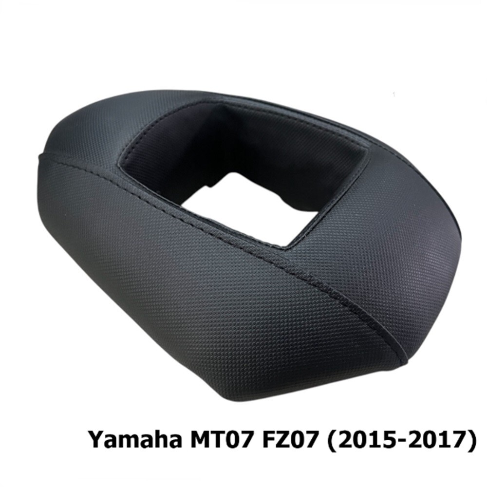 Back Stunt Rear Seat Step Yamaha MT07 / FZ07 Leather Passenger For