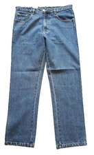 Men's Jeans Lt stonewashed work jeans regular fit 27 29 31 leg 30 to 50 inch