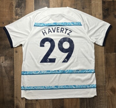 Nike Chelsea FC Away Jersey 2022/23 Mens XXL White #29 Havertz