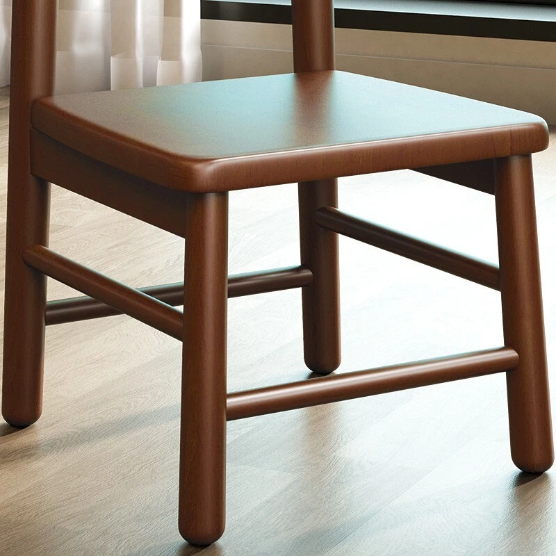 Student Study Stool Wood Chair Children's Dining Stool Log Low Stool Small Bench - Image 4 of 4