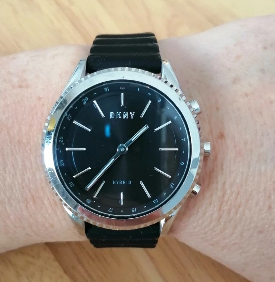 DKNY Rubber Strap Ladies Watch NYT6100