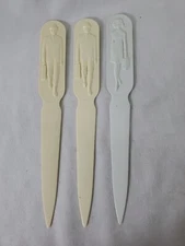 Vintage Fuller Brush Company Lot of 3 Letter Opener Man Woman Advertising -Fr Sh