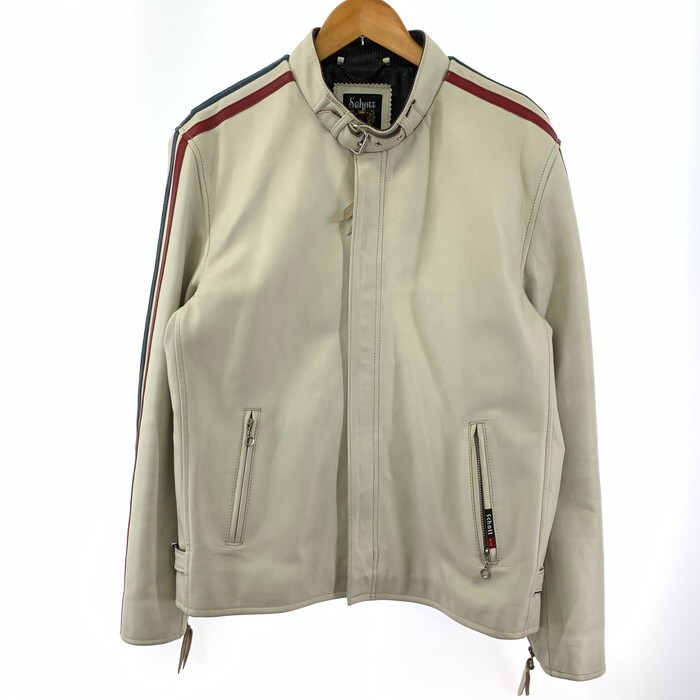 schott 3111063 CLASSIC RACER Leather Jacket Outerwear Size schott 3111063 CLASSIC RACER Leather Jacket Outerwear Size