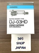 NAGAOKA DJ-03HD MM type NEW stereo cartridge with head shell for Turntable