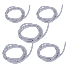 5x Silicone Tubing Tube Hose For Dental Saliva Ejector Suction Valve Weak SE