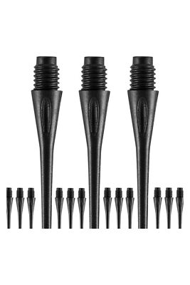 XQMax Softtips Black 12 Stück ( Soft Dart) Dart Spitzen Dartpfeil NEU