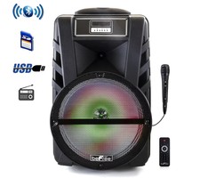 Befree 12" 600w Bluetooth Portable Pa Dj Party Speaker W Warranty Mic Remote Sd