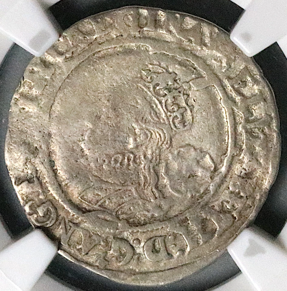 1567 NGC VF 20 Elizabeth I 6 Pence Great Britain Hammered Coin S-2562 (25033003C - Image 2 of 4
