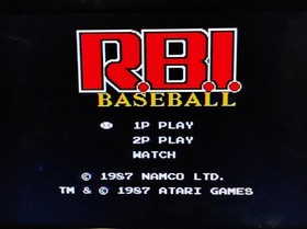 R.B.I. B&eacute;isbol: Tengen (Nintendo NES, 1988) &iexcl;JUEGA A LA PELOTA!! &iexcl;Probado y funcionando!!