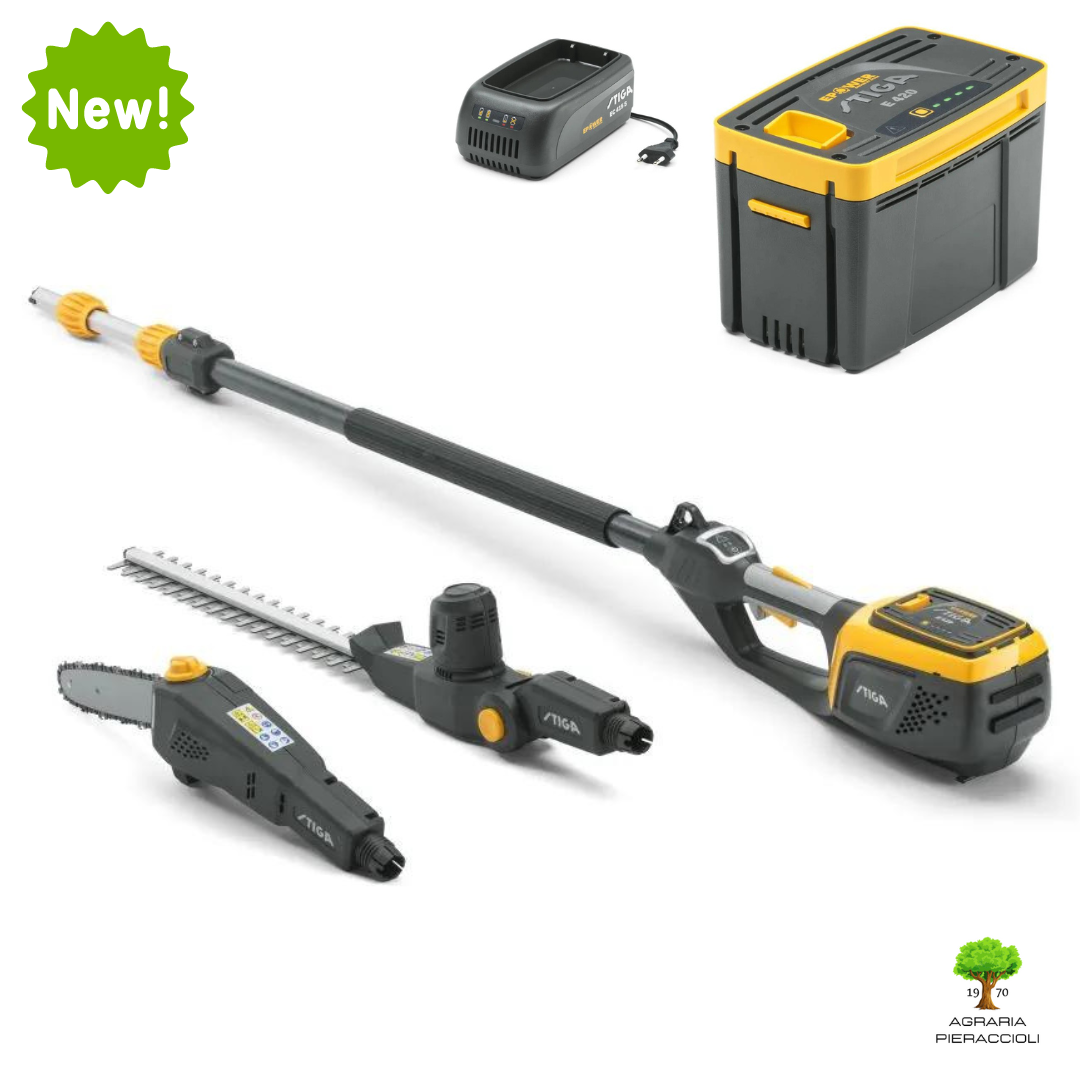 MULTIFUNZIONE POTATORE/TAGLIASIEPI 48V STIGA MT 500e (SMT500) + KIT BATTERIA 2Ah