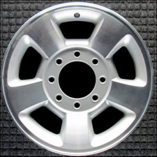 Dodge Ram 2500 17 Inch Machined Oem Wheel Rim 2003 To 2008