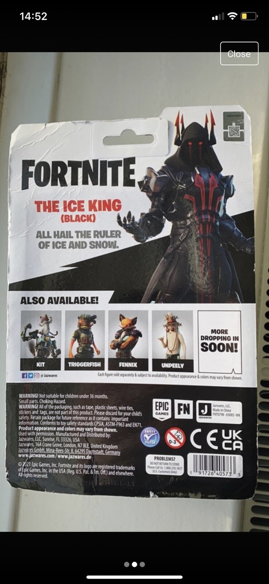 fortnite ice king UK