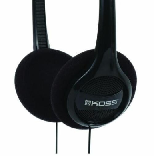 Koss Lightweight Comfortable Stereo Headphones Black 3.5mm Fast Shiping from US eBay