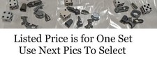 Vintage 1961 Monopoly Game Pieces Parts Replacement  Lot of Tokens  Dice