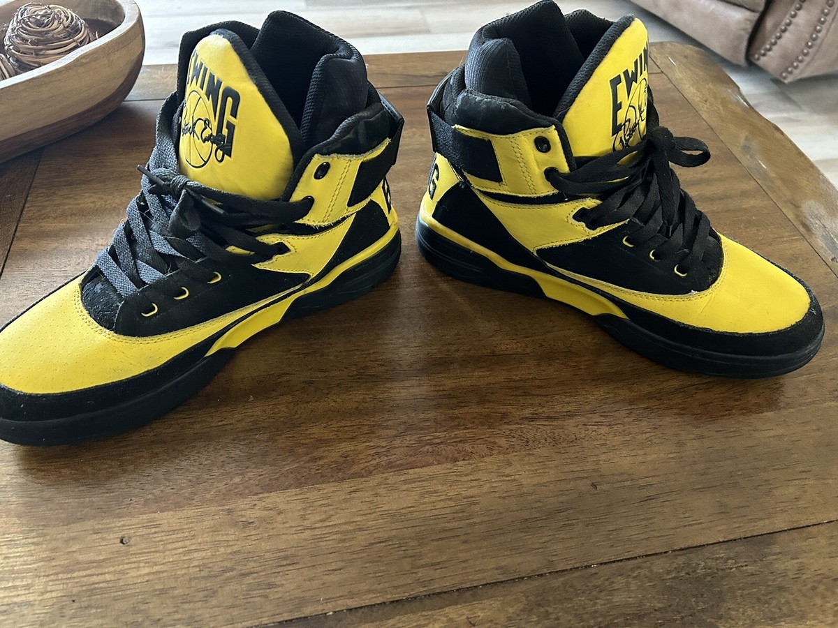 Ewing Athletics 33 Hi Black/Dandelion Men's Basketball Shoes