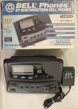 Bell Phones By Northwestern Digital Tapeless Answering Machine Digimate 77500-4