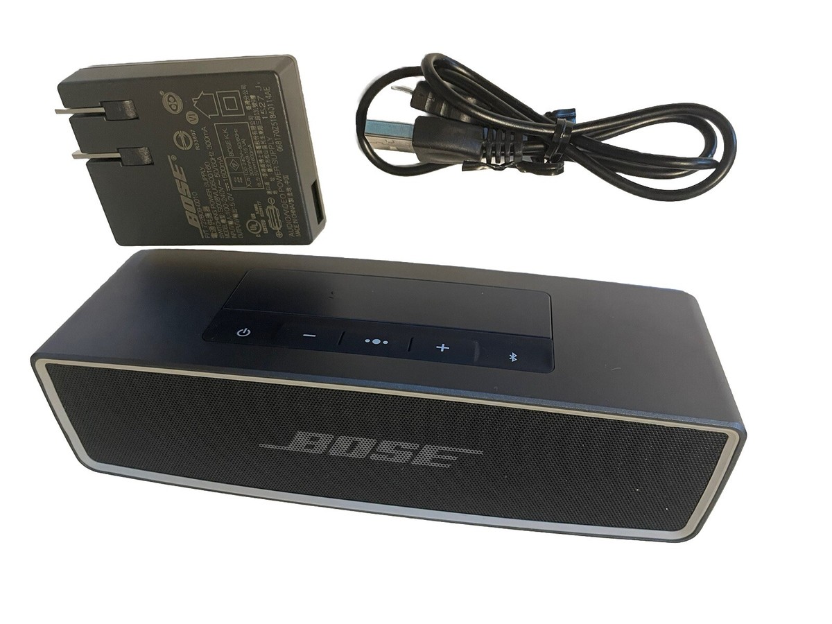 Bose SoundLink Mini II Bluetooth Speaker-silver / Black Bose Sound