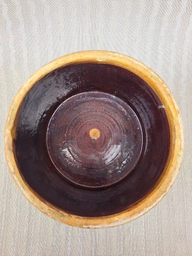 Primitive Crock - 19th Century Pennsylvania Butter Crock Athens PA Store Crock - Picture 5 of 11