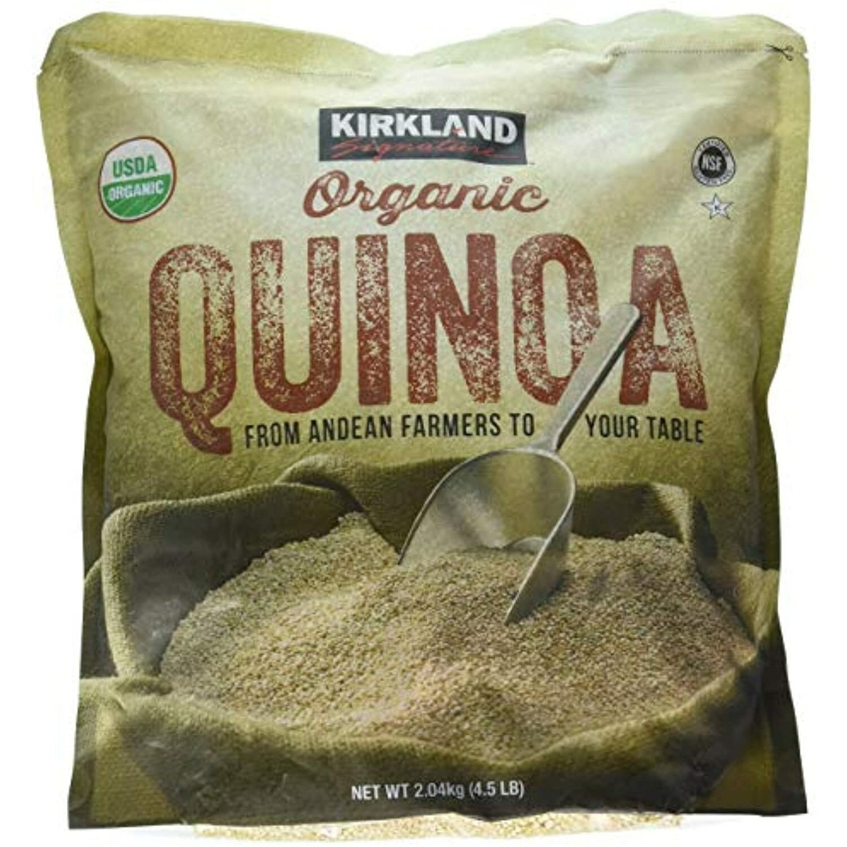 Kirkland Signature Organic Gluten-Free Quinoa From Andean Farmers