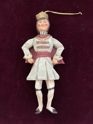 House of Hatten, Nutcracker Prince New, Christmas, S & V Rawson 7.5 in. 1990's